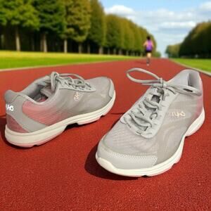 Ryka Women's 6 6M Pink & Gray Ombre Devo Plus 2 Running Walking Athletic Shoes